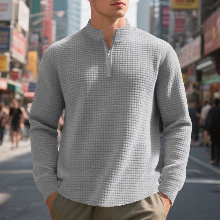Functional sweater for men with high neck Lune London