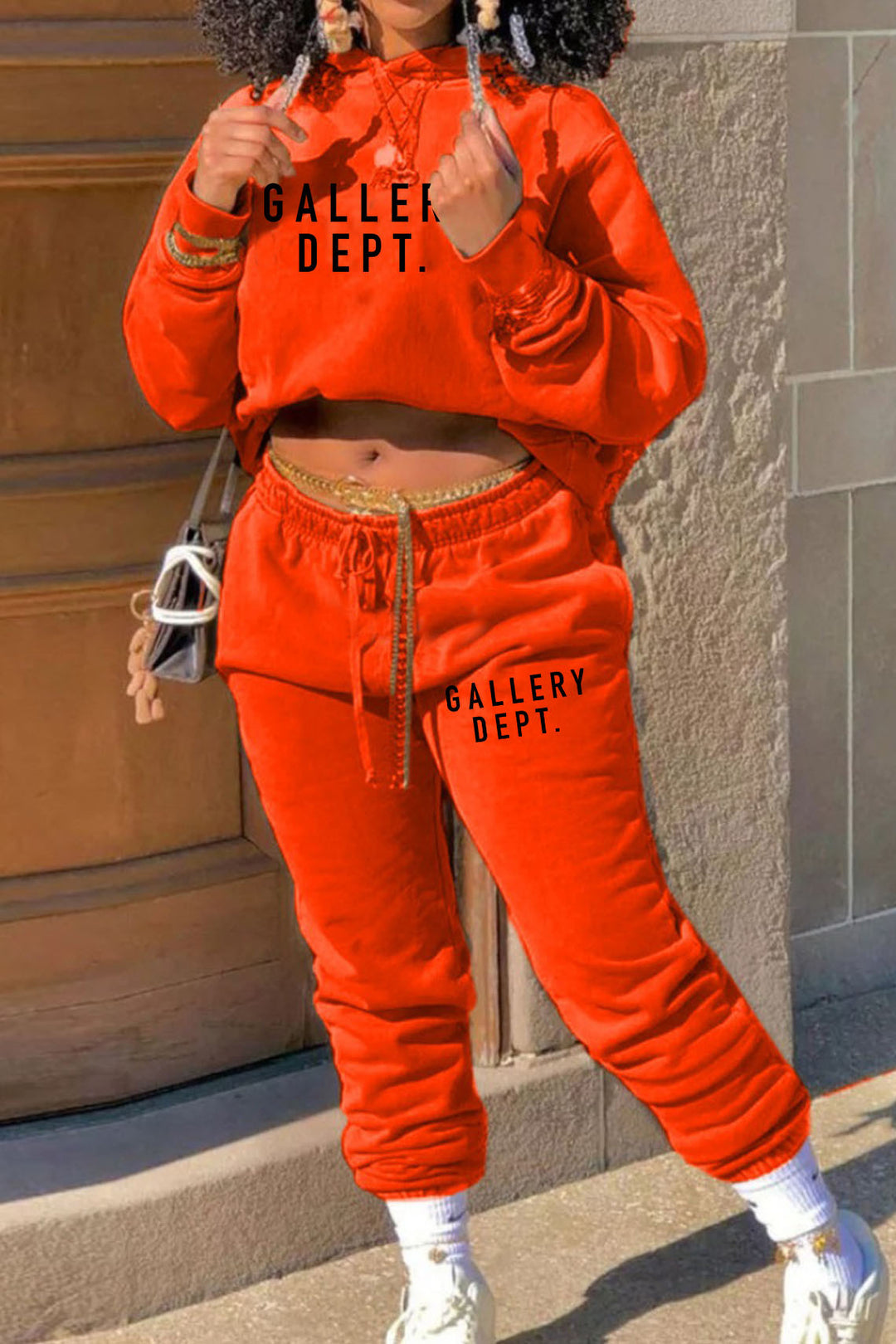 Women's combined sports set with hoodie and jogger pants Lune London