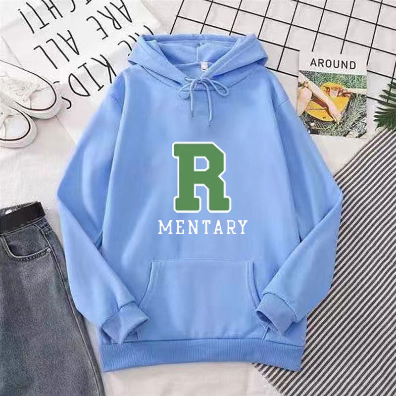 Women Hoodie with Stylish Print Chic & Stil