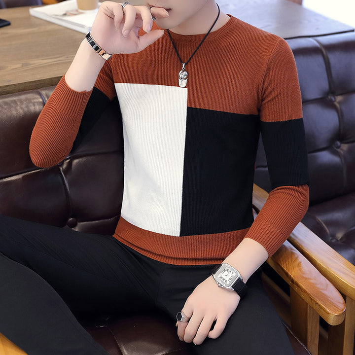 Men's sweatshirt with geometric patterns Lune London