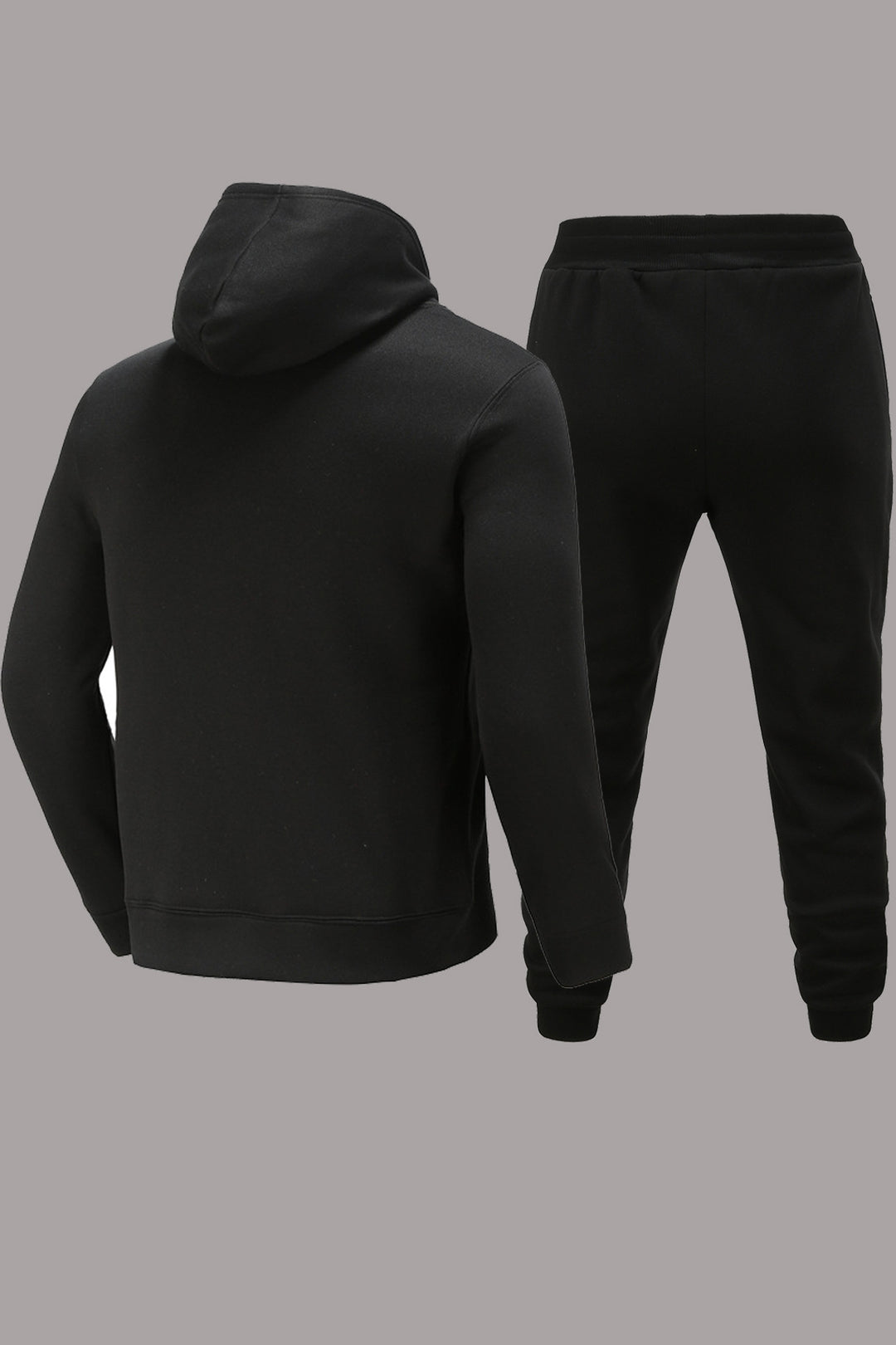 Men's sporty hoodie and jogger pants set with trendy inscription Lune London
