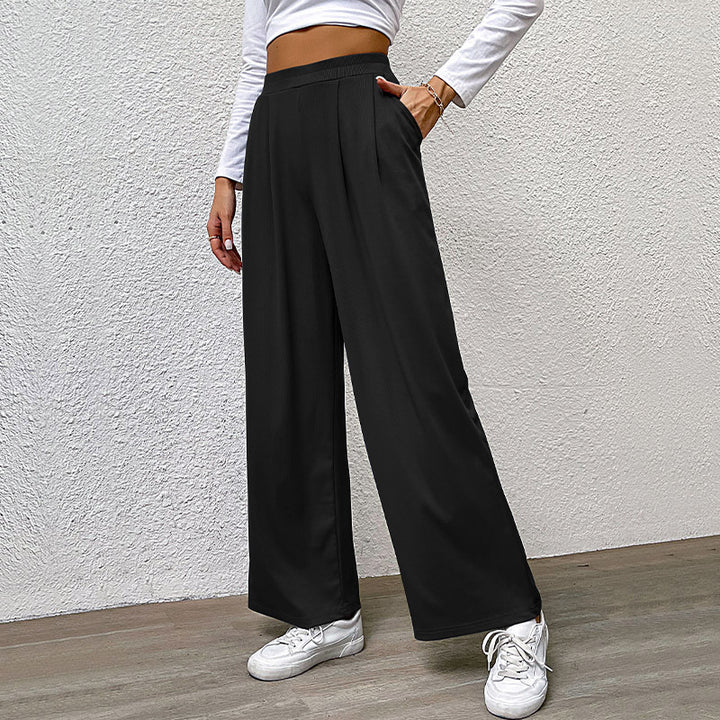 Women Pleated Wide Pants Lune London