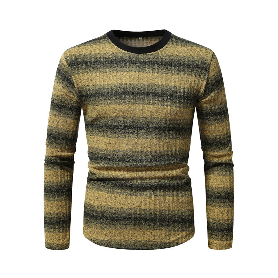 Men's long-sleeve shirt with modern structured pattern Lune London