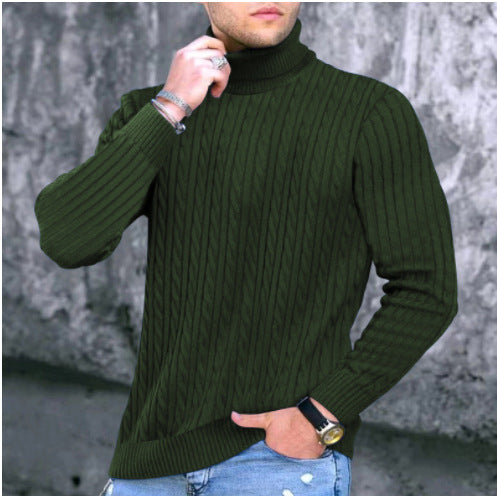 Men's turtleneck sweater in comfortable knit Lune London