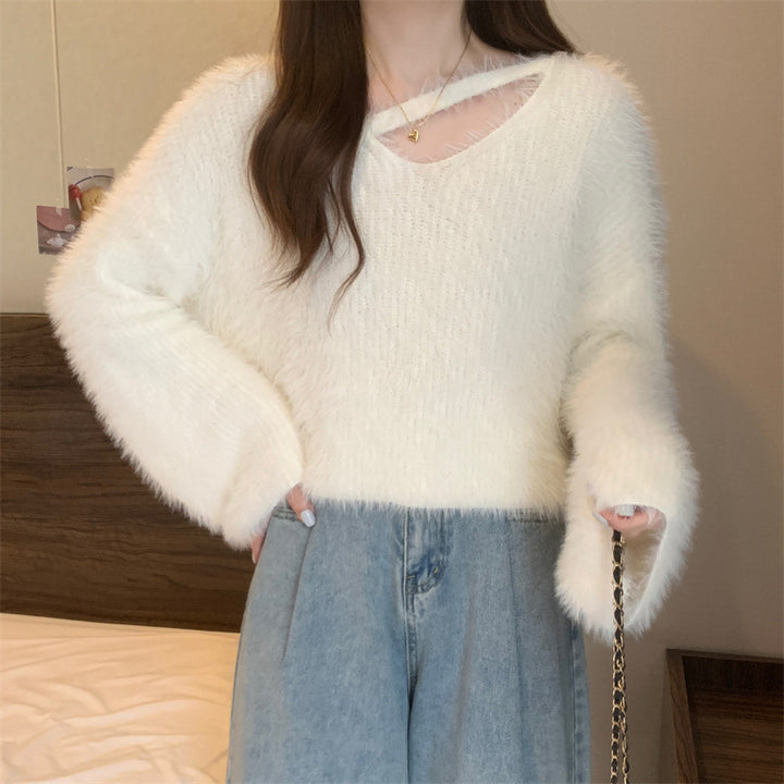 Pull confortable pour femmes en matériau doux et coupe décontractée Chic & Stil