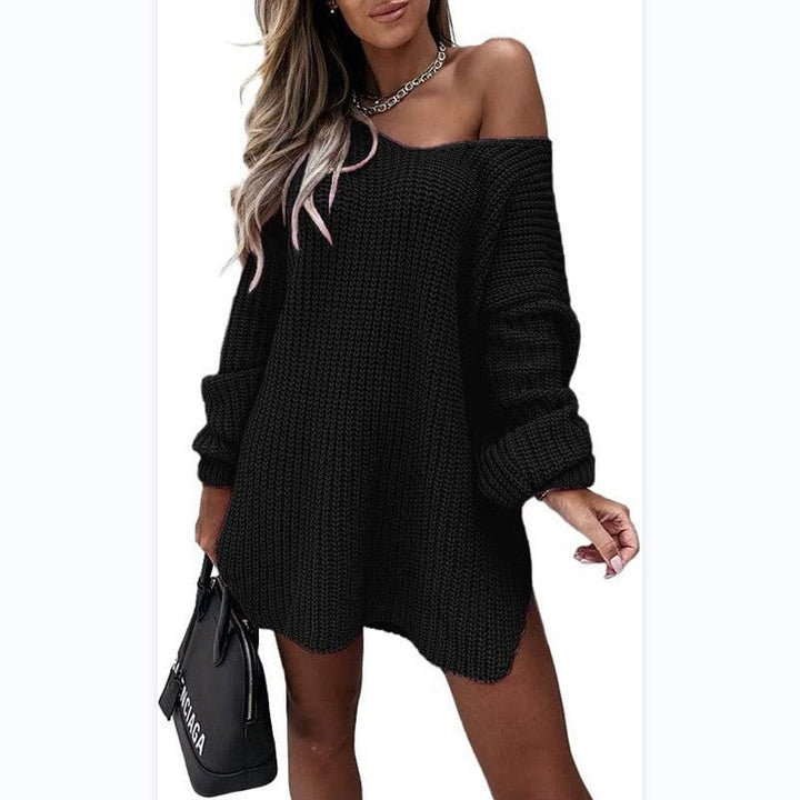 Women's Oversized Knit Dress Lune London