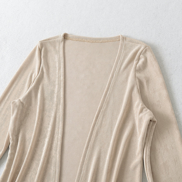Ladies elegant, asymmetric cardigan Lune London