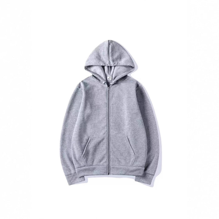 Hooded jacket for ladies in high-quality cotton blend with full zipper Lune London