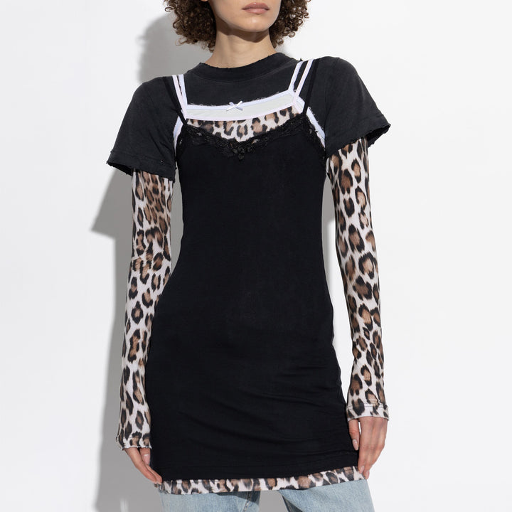 Women's casual t-shirt jumpsuit and slim dress Lune London