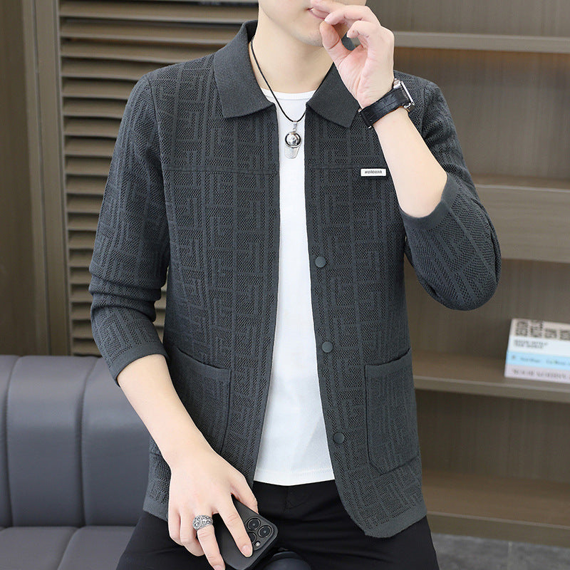 Trendy knit jacket for men Lune London