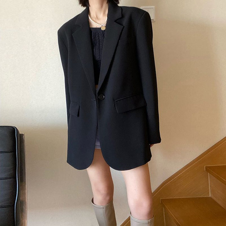 Blazer surdimensionné pour femmes en matériau de haute qualité avec poches Chic & Stil