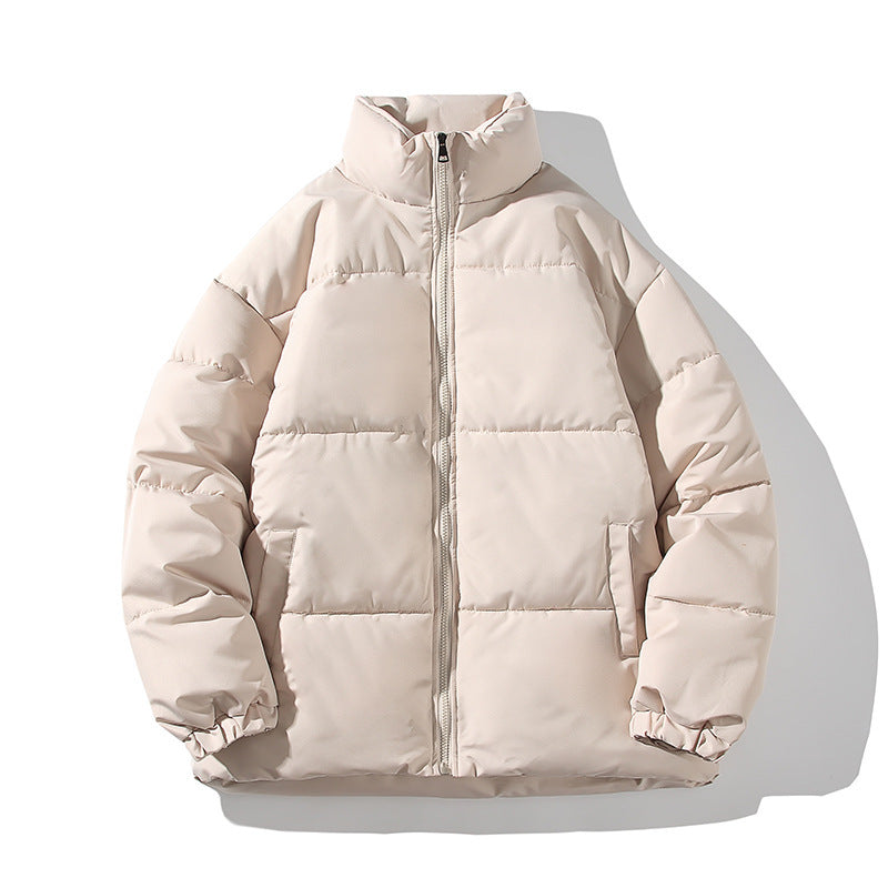 Insulated quilted jacket for men with high collar and elastic cuffs Lune London