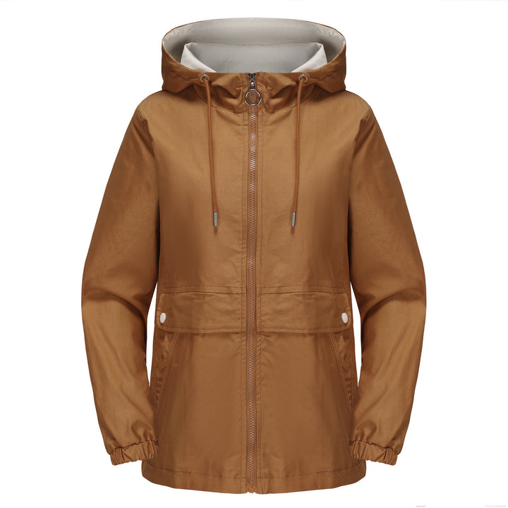 Fashion leisure jacket for women with adjustable belt Lune London
