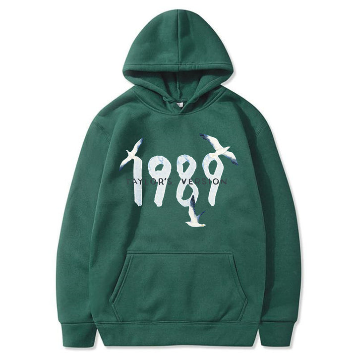 Women's hooded sweatshirt with creative bird design and high-quality cotton Lune London