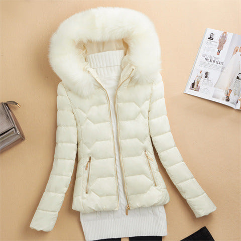 Lune London | Winter Jacket with Faux Fur Collar for Women