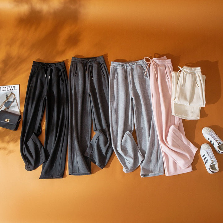 Pantalons de détente larges pour femmes à la mode et confortables Chic & Stil