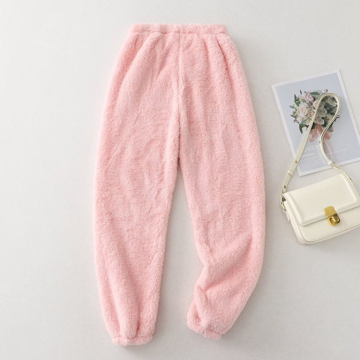 Pantalons en polaire confortables pour femmes avec taille élastique Chic & Stil