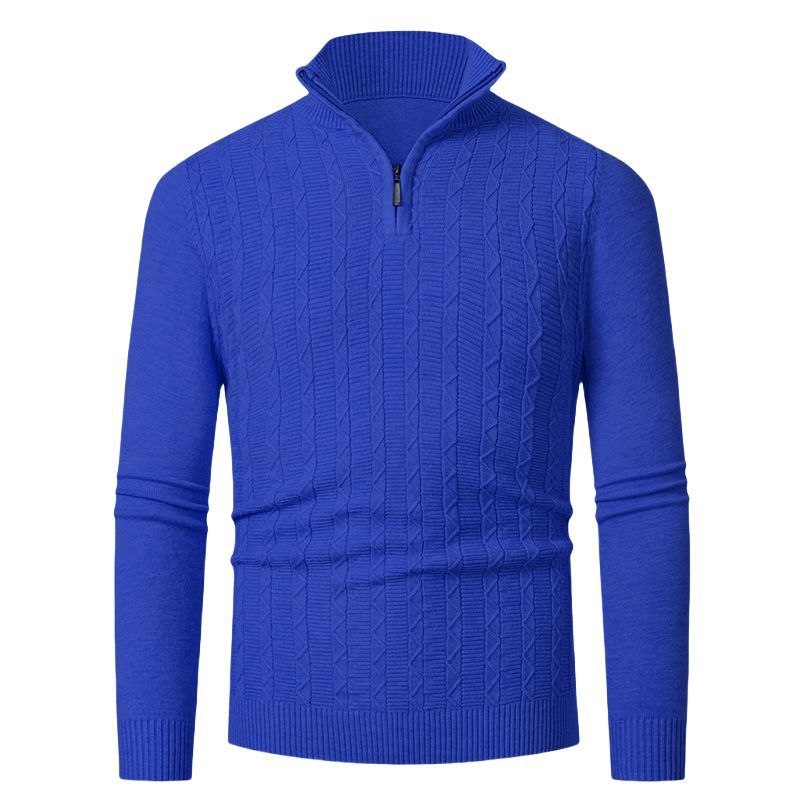 Lune London high collar knitted sweater for men