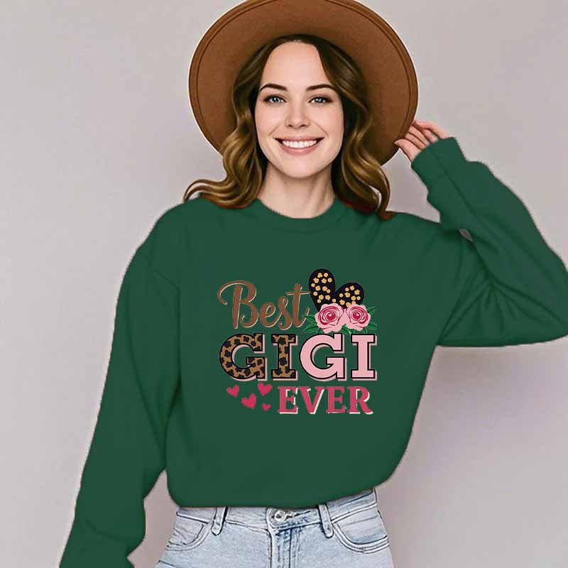 Sweatshirt pour femme avec motif créatif Gigi Chic & Stil