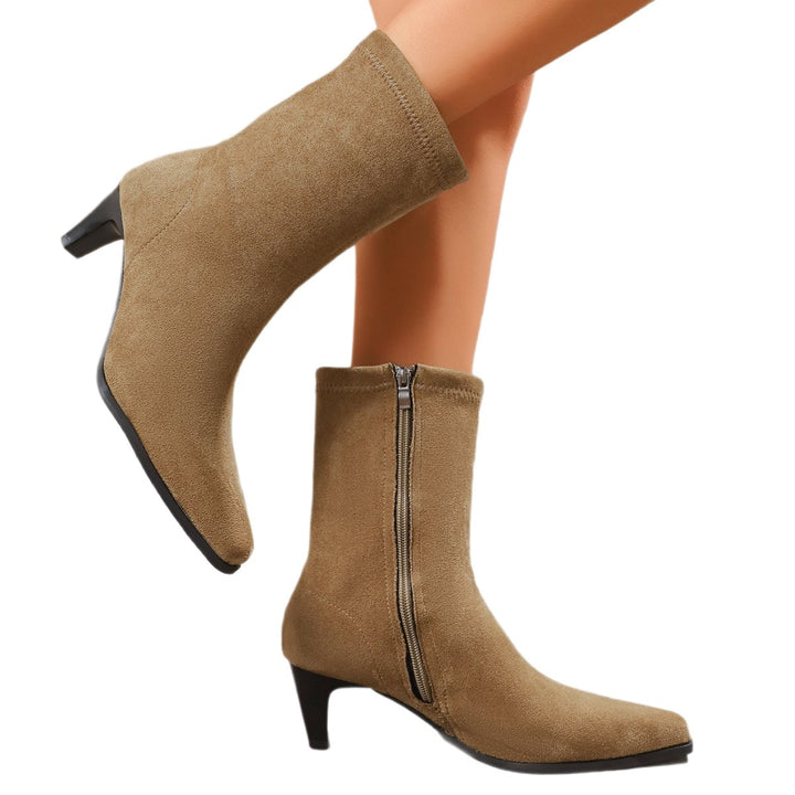 Fashion boots for ladies with elegant edge and pointed toe Lune London