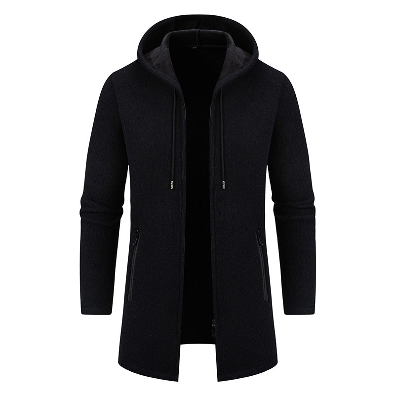 Trendy transitional jacket for men with high collar Lune London