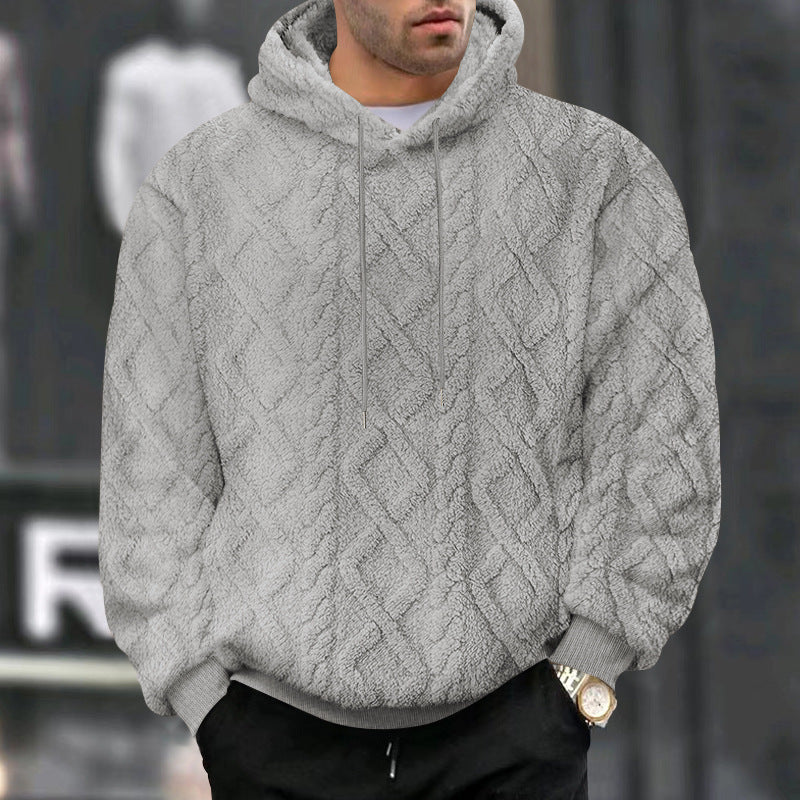 Men's cozy hoodie with structured design Lune London