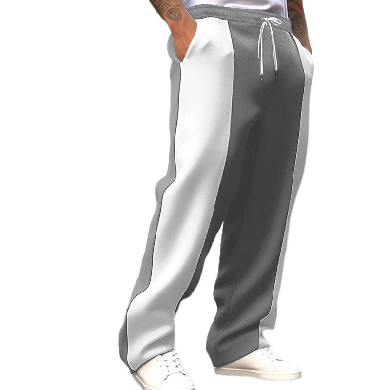 Men's sporty jogger pants with fashionable side design Lune London