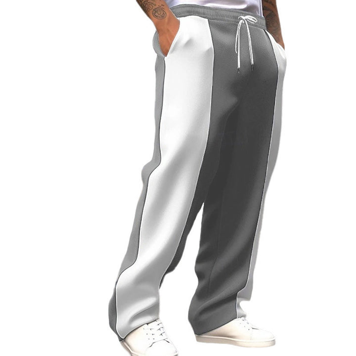 Men's sporty jogger pants with fashionable side design Lune London