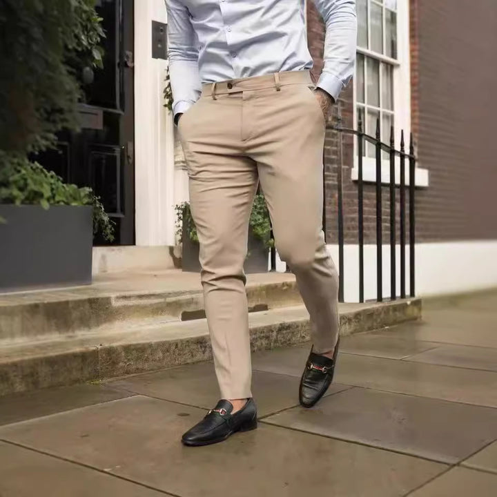 Men's Elegant and Chic Slim Fit Chino Pants Lune London
