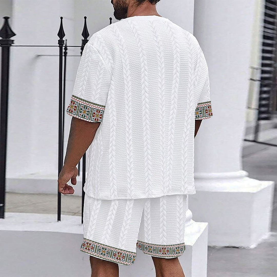 Vêtements tendance pour hommes et ensemble de shorts Lune London