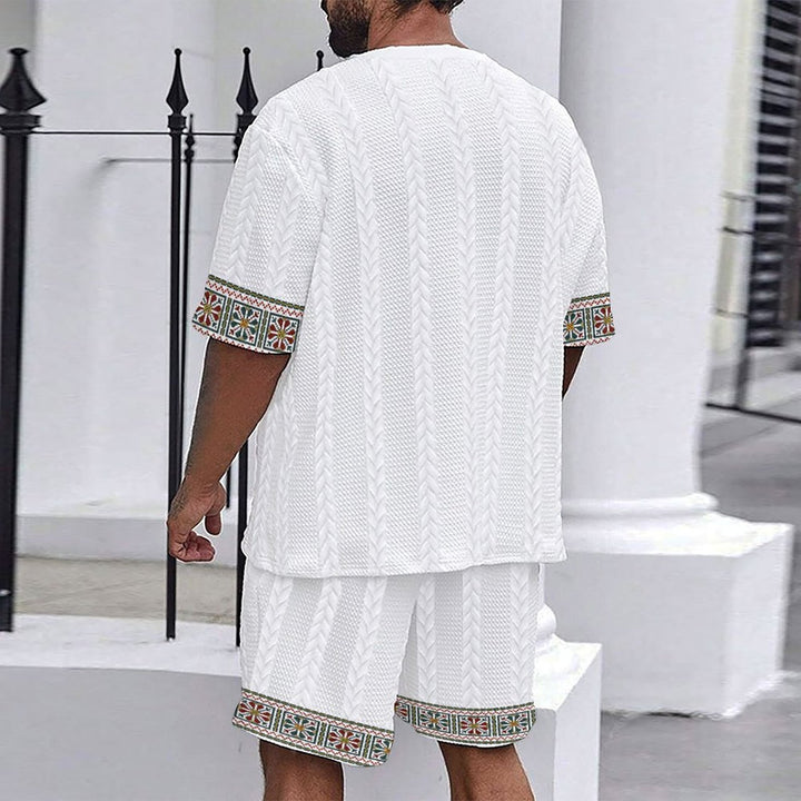Vêtements tendance pour hommes et ensemble de shorts Lune London
