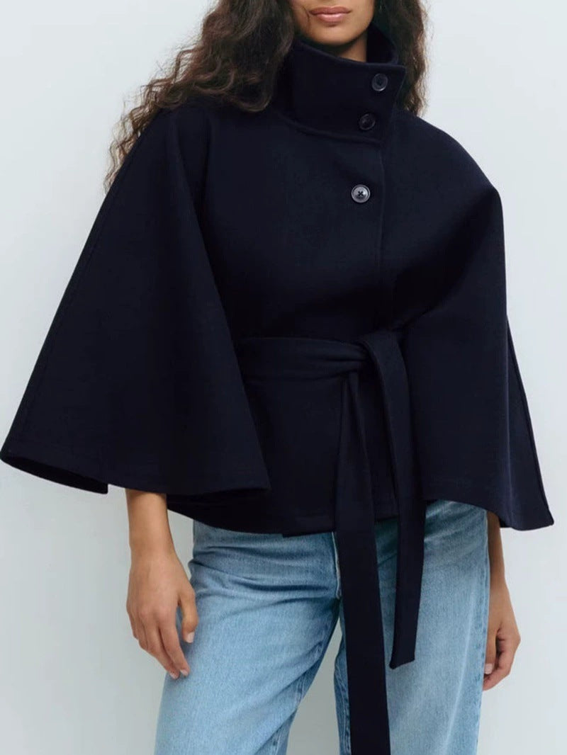 Winter jacket for women with modern cut and belt Lune London