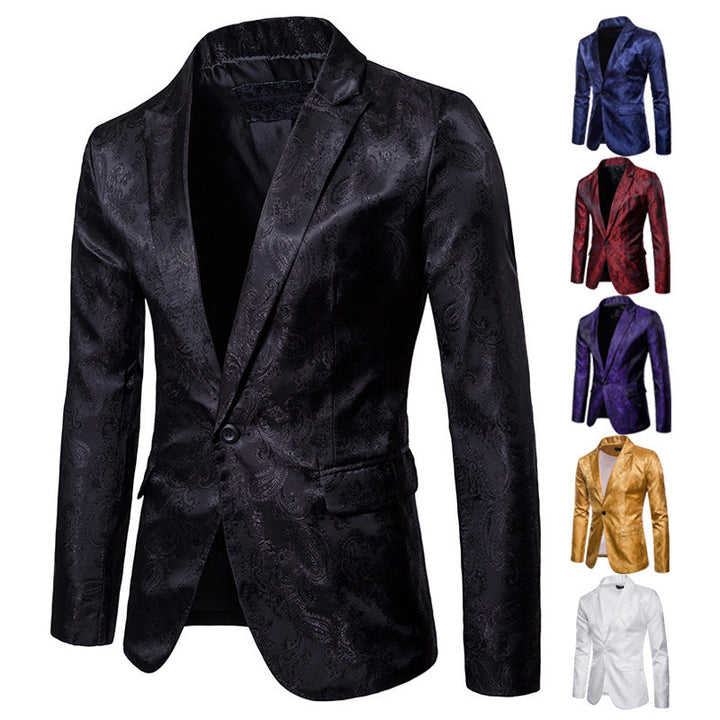 Women Elegant Striped Tuxedo Jacket Lune London