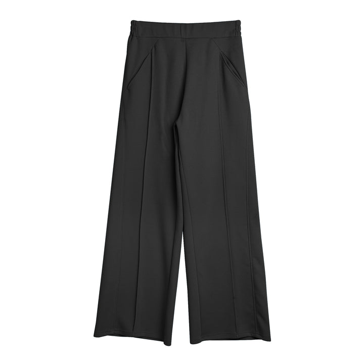 High Waist Culotte with elastic waistband and practical side pockets Lune London