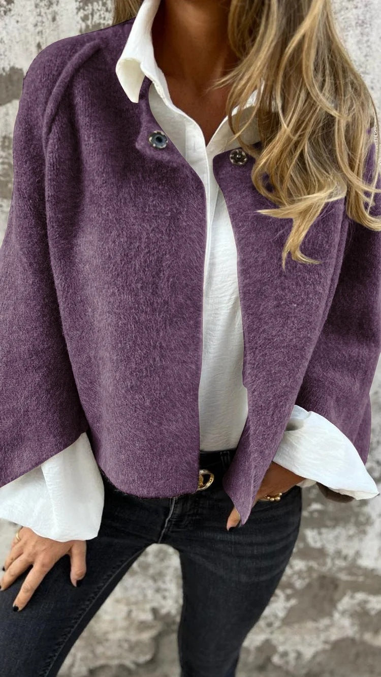 Lune London | Short Cashmere Long Sleeve Jacket