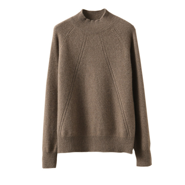 Cozy turtleneck sweater for women in fine material with a relaxed fit Lune London