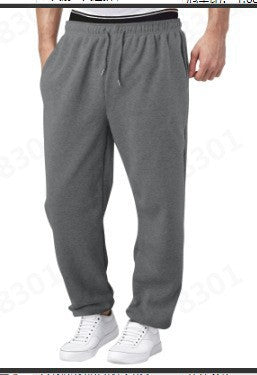 Comfortable men's jogger pants with elastic waistband and side pockets Lune London