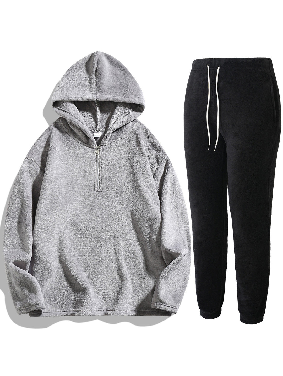 Soft fleece hooded sweatshirt and jogging pants set for women Lune London
