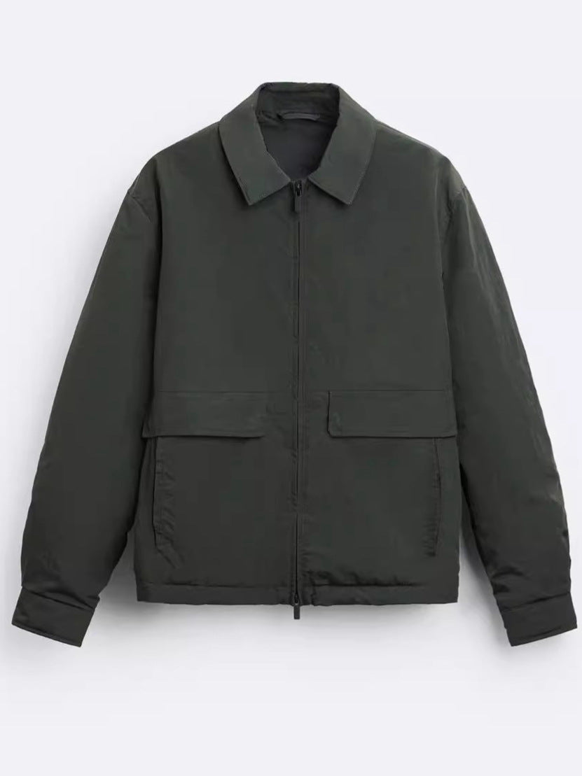 Casual jacket for men with practical pockets and modern cut Lune London