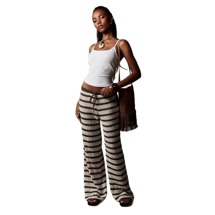 Casual knit pants Stras for women from Lune London