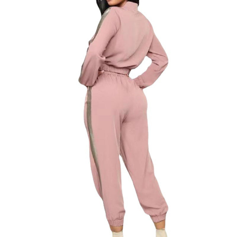 Ladies sporty jumpsuit with zip Chic and Still