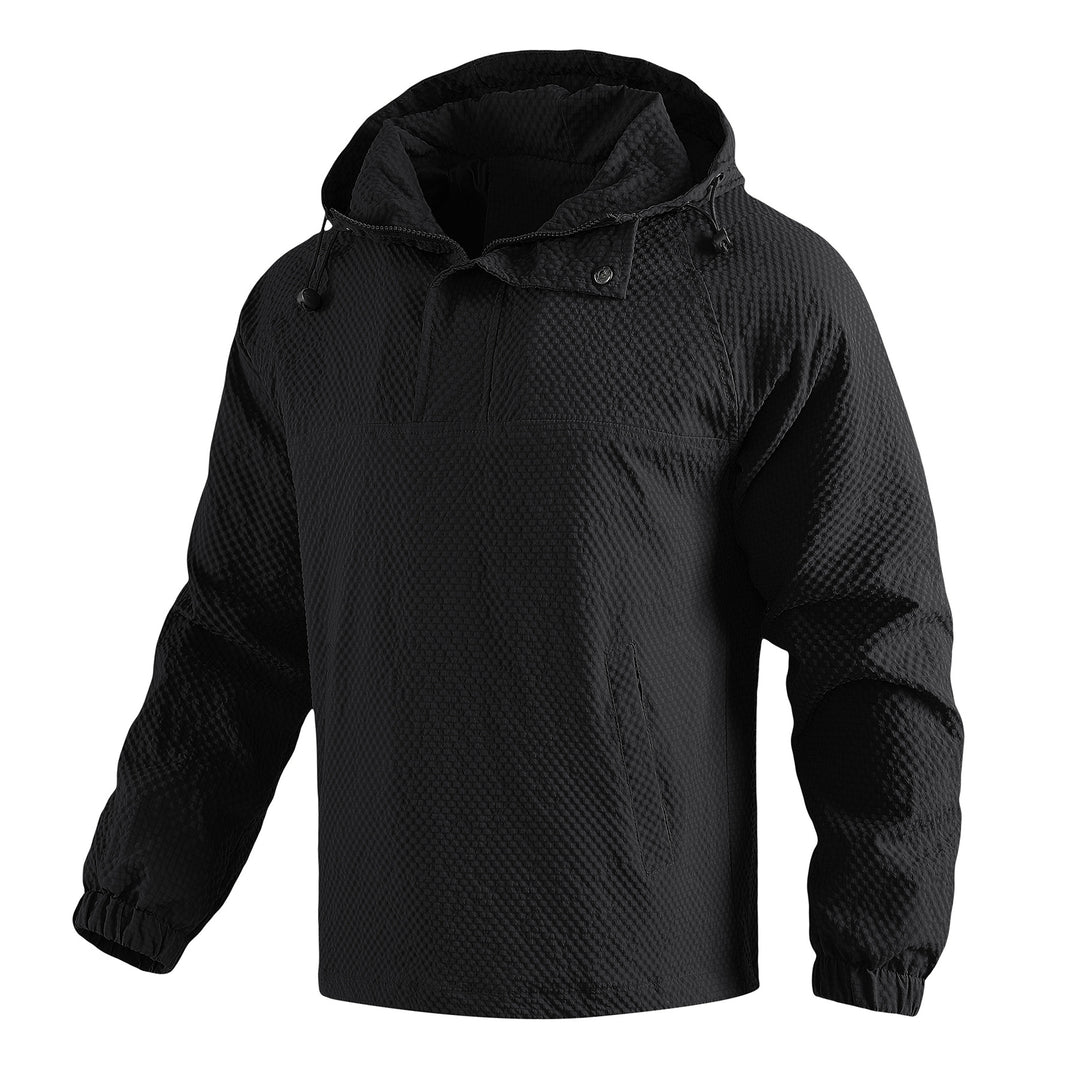 Lightweight anorak jacket for men with practical cord Lune London