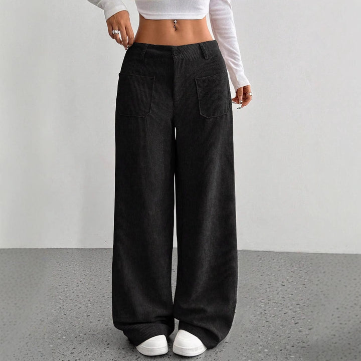 Wide corduroy trousers for women Lune London