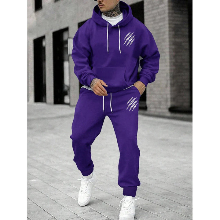 Men's tracksuit with modern graphic design and practical pockets Lune London
