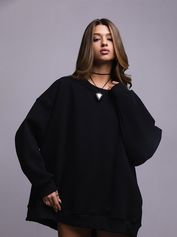 Ladies Oversized Chic Sweatshirt and Style