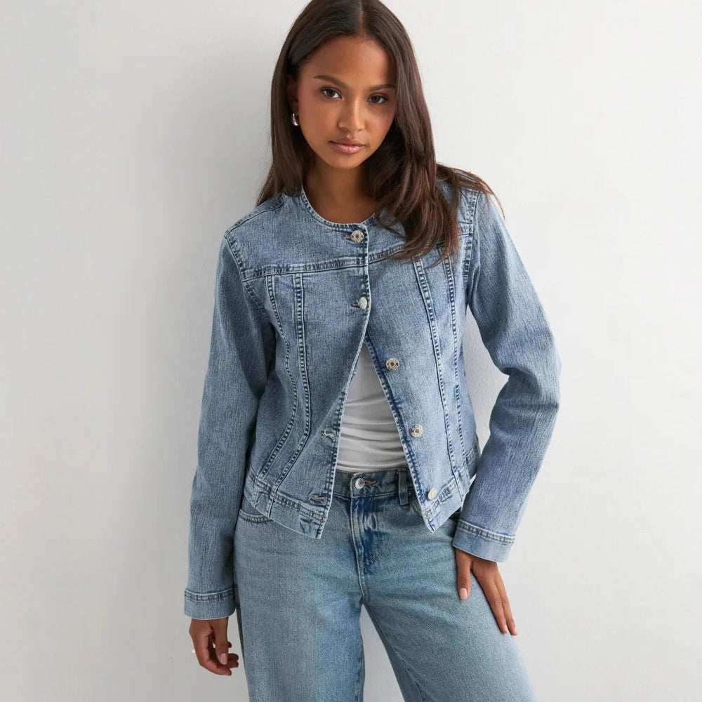 Women's timeless denim jacket in modern cut Lune London