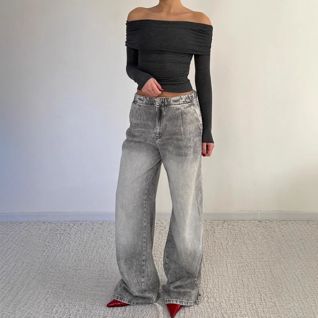 Women's Casual Jeans with Loose Fit Chic & Stil