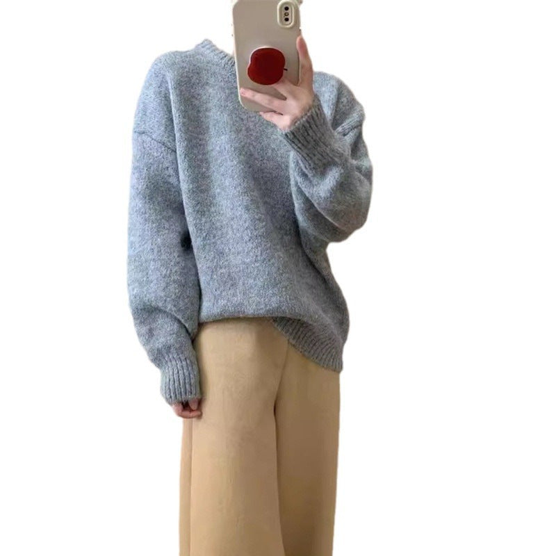 Pull surdimensionné en peluche pour femmes en tricot doux Chic & Stil