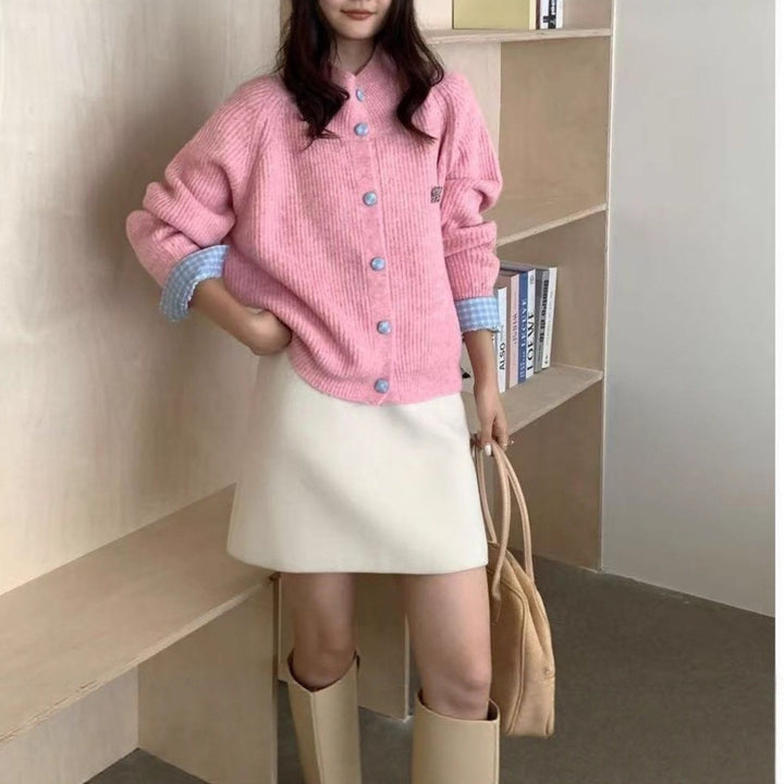 Cardigan Femme à la Mode avec Détails de Boutons Nobles Chic & Stil