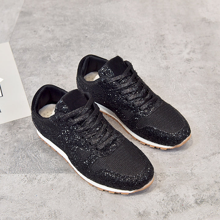 Women's work shoes with sequins Lune London